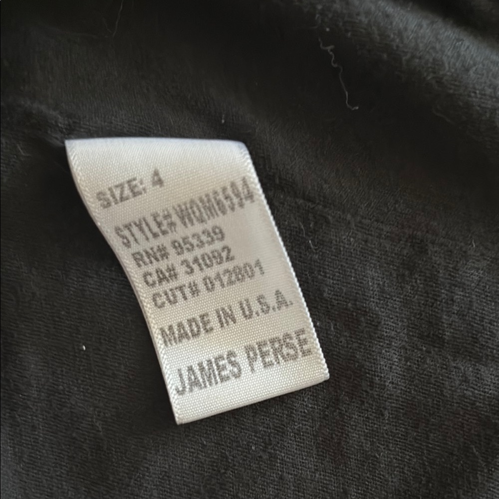 James Perse Soft Knit Patterned Gray Racerback Dr… - image 4